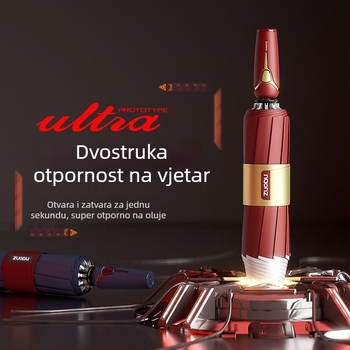 Potpuno automatski kišobran za snažno kišno vrijeme, otporan na vjetar, tkanina 170T, rebra od legure, štap od legure
