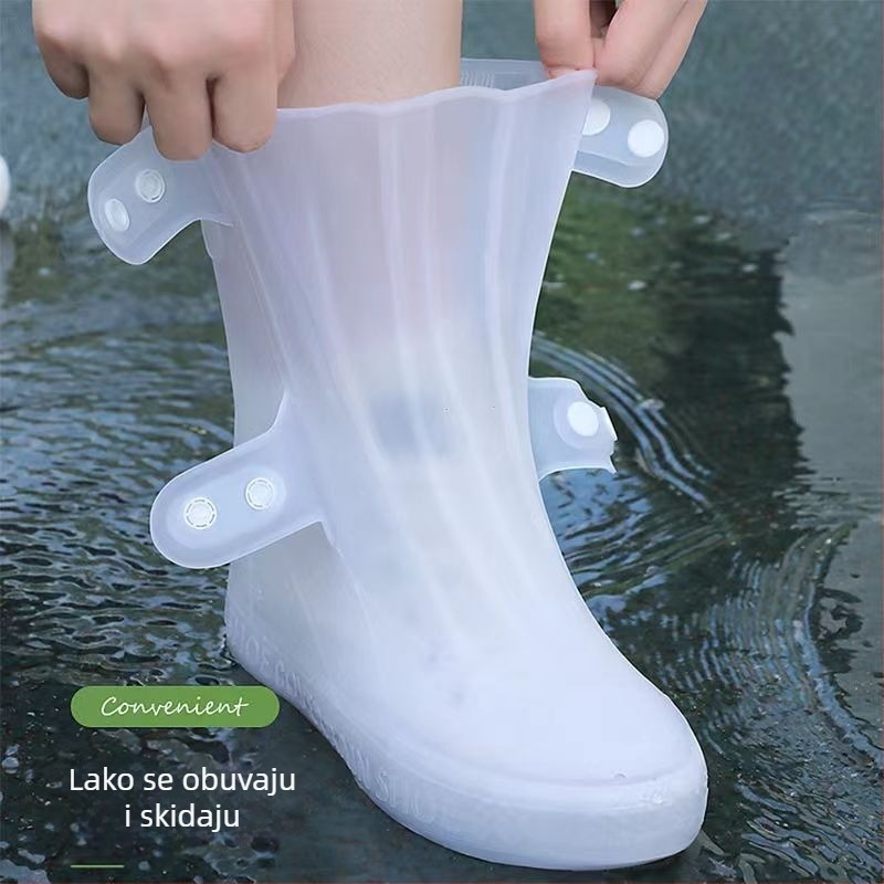 Silikonski navlaci za cipele, vodootporni i protuklizni, unisex cipele za kišne dane