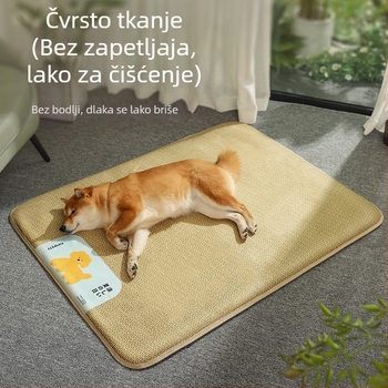Podloga za hlađenje kućnih ljubimaca, prozračna spužasta podloga za mačke i pse, periva, za unutarnju upotrebu