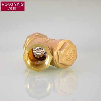 Bakarni Y-filtr – Hongying marka; Stil: moderna jednostavnost; Materijal: bakar