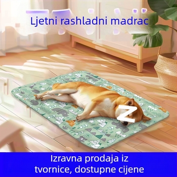 Gel hlađenje ležaljka za kućne ljubimce – Kategorija: Ležaljka; Materijal: Gel; Pogodno za: pse; Čišćenje: Ne ispirati; Bez ladice za zahod