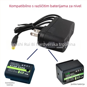 Beston punjač Level za mjerače razine s napajanjem iz baterije, serija Level Charger, Ulaz 5, Izlaz 2