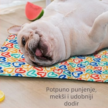 Hladna podloga za psa s gelom hlađenja, PVC materijal, jednostavno čišćenje