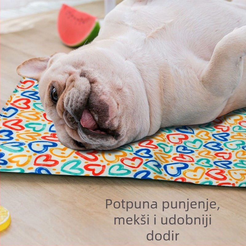 Hladna podloga za psa s gelom hlađenja, PVC materijal, jednostavno čišćenje
