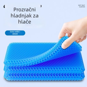 GEL jastučić s ćelijskom strukturom za automobilsku sjedalu, ured i dom — ljetno prozračno hlađenje koje sprječava pregrijavanje