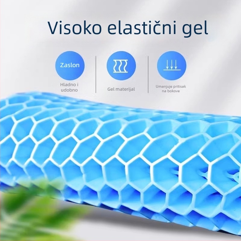 GEL jastučić s ćelijskom strukturom za automobilsku sjedalu, ured i dom — ljetno prozračno hlađenje koje sprječava pregrijavanje