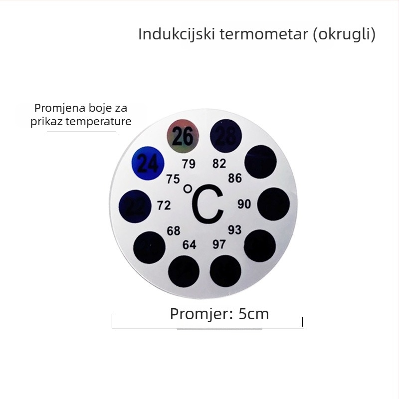 Akvarijski termometar s plastičnim kućištem i indukcijskim senzorom