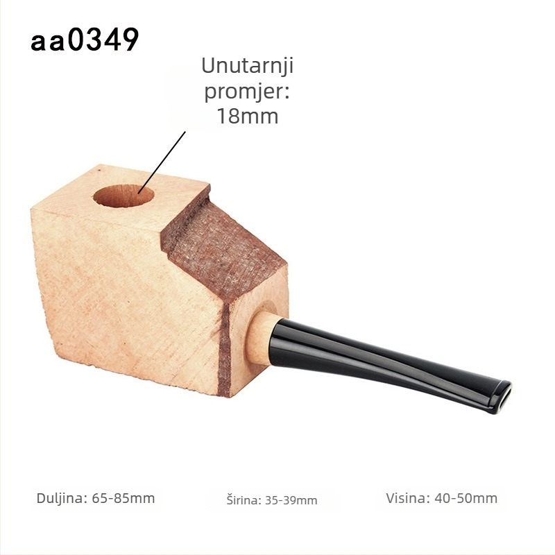 Fajka od Heatherwood, brenda Woody fragrance, kutija od 50 komada, tisak logotipa, prilagodljivo