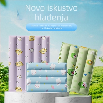 Chladića podloga za kućne ljubimce - gel, ljeto, unutarnja upotreba, prozračna, čišćenje vlažnom krpom