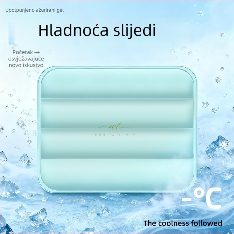 Jojoba Ice Pad – PVC materijal s punjenjem od ledenih kristala za prevenciju toplinskog udara i hlađenje, univerzalna uporaba