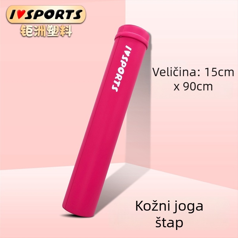 Joga valjak od pjene – IVSPORTS/Juzhou Plastics, pomagala za jogu, pogodno za fitness opremu, masažu za zdravlje, fitness ljepotu, pokrete i ples