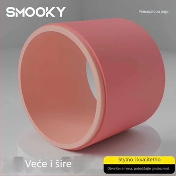 Joga kotač - Tip: Joga kotač; Materijal: TPE; Model: yoga wheel