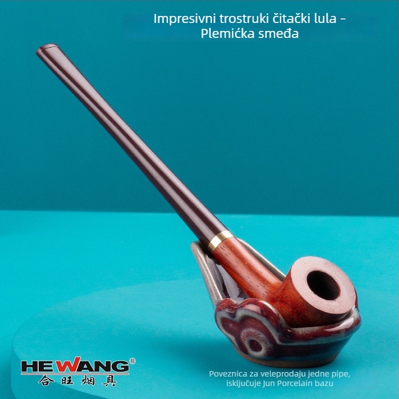 Pipa, mahagonija, Hewang Smoking Accessories