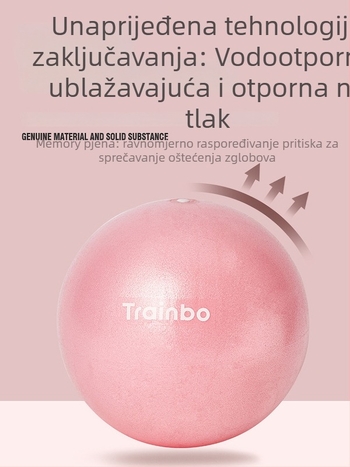 Plesna joga lopta — PVC, neinflabilna, TRAINBO model YA763478728693H; idealna za ples, rehabilitaciju i trening ravnoteže