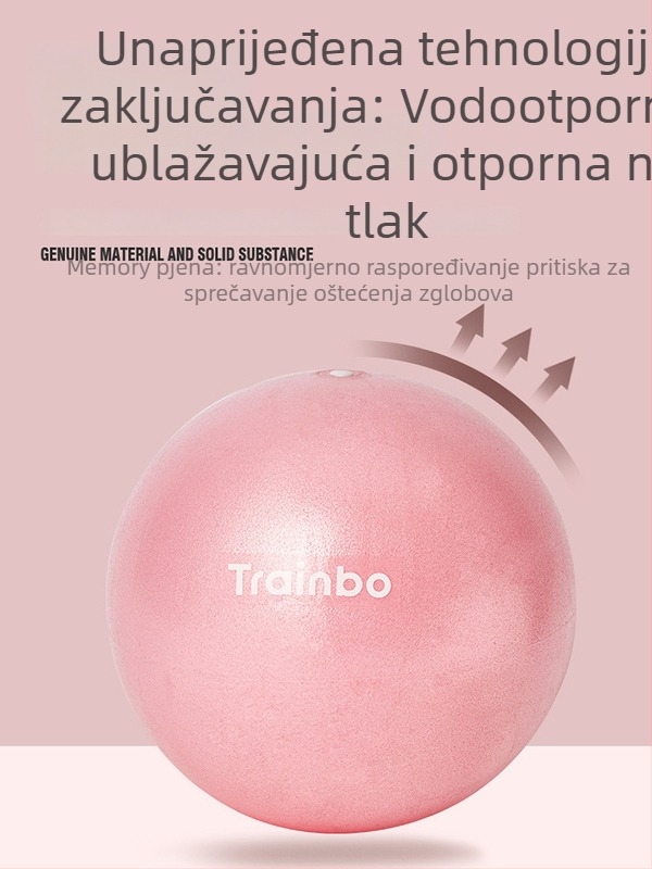 Plesna joga lopta — PVC, neinflabilna, TRAINBO model YA763478728693H; idealna za ples, rehabilitaciju i trening ravnoteže