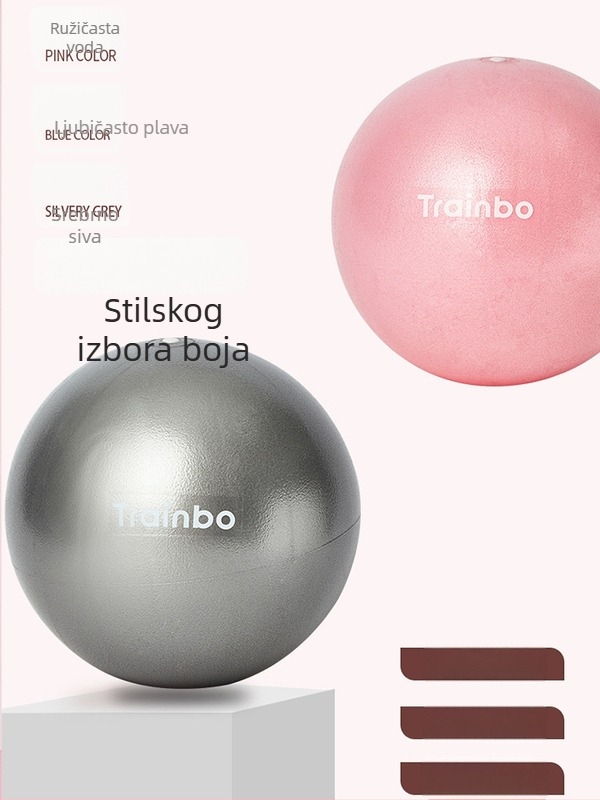 Plesna joga lopta — PVC, neinflabilna, TRAINBO model YA763478728693H; idealna za ples, rehabilitaciju i trening ravnoteže
