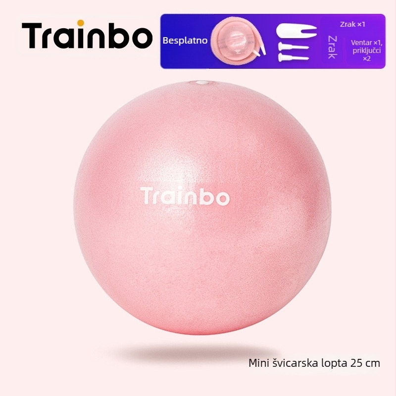 Plesna joga lopta — PVC, neinflabilna, TRAINBO model YA763478728693H; idealna za ples, rehabilitaciju i trening ravnoteže
