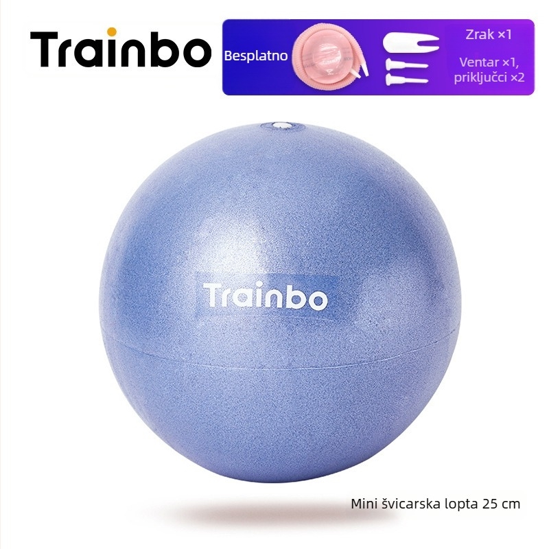 Plesna joga lopta — PVC, neinflabilna, TRAINBO model YA763478728693H; idealna za ples, rehabilitaciju i trening ravnoteže