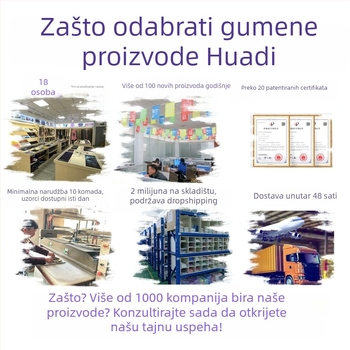 Dvoslojna podloga za miša s toplinskim prijenosom, prirodna guma, protivklizna, tisk logotipa, OEM prilagodba