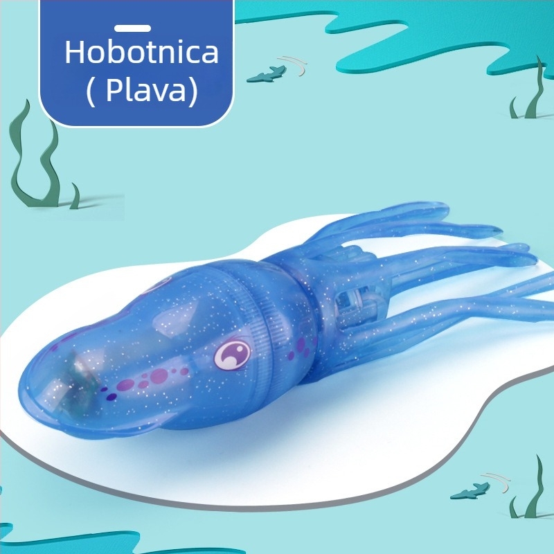 LADUMU Električna vodena igračka za djecu — plastična igračka s električnim plivanjem, uzrast 4–6 godina