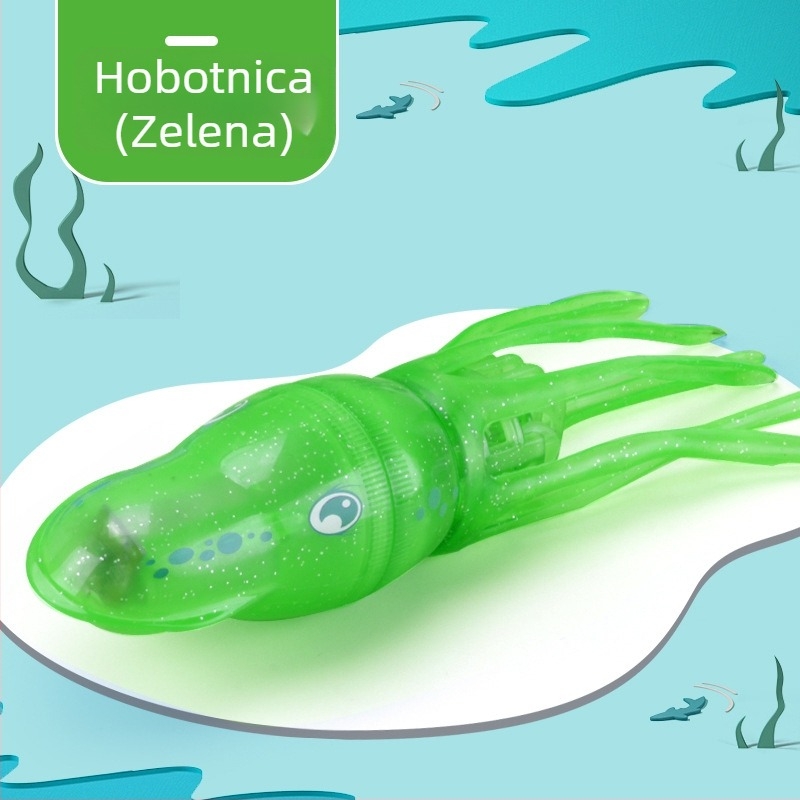 LADUMU Električna vodena igračka za djecu — plastična igračka s električnim plivanjem, uzrast 4–6 godina