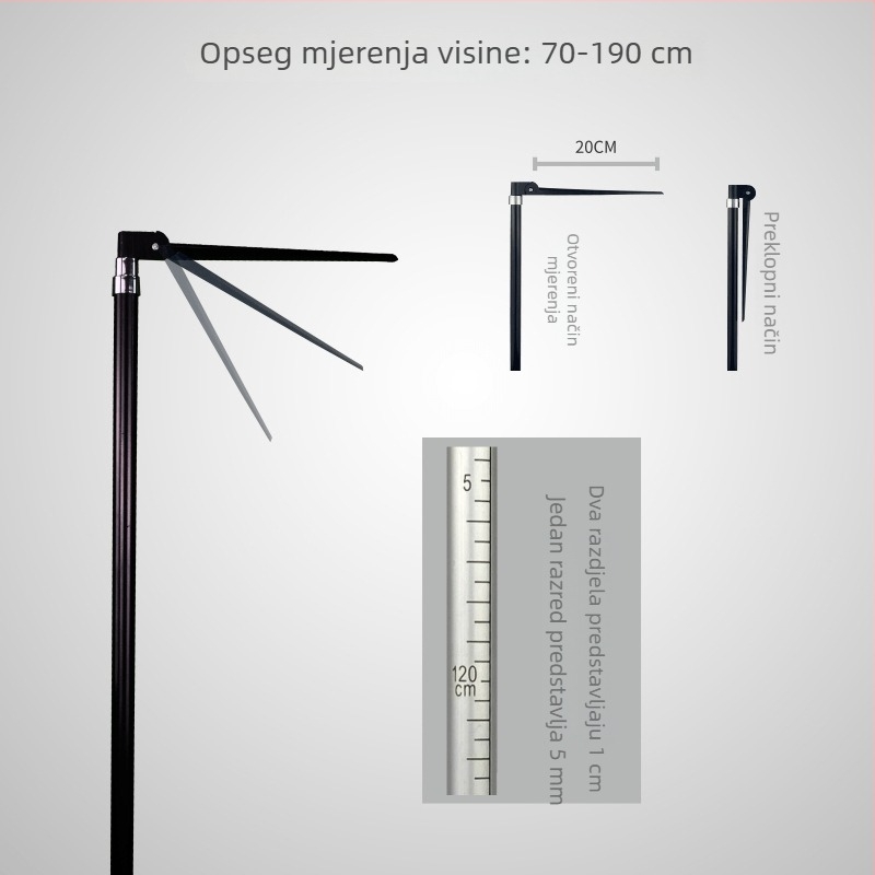 Kefli mehanička vaga za mjerenje težine, kapacitet do 240 kg