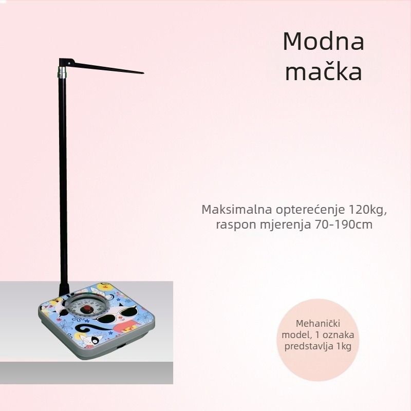 Kefli mehanička vaga za mjerenje težine, kapacitet do 240 kg