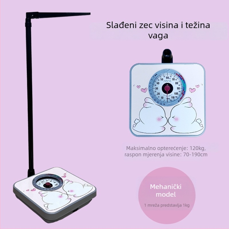 Kefli mehanička vaga za mjerenje težine, kapacitet do 240 kg