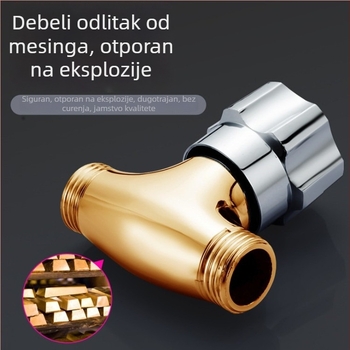 Bakrena navojna ventila za solarni bojler – FG-00026, radni tlak 1.0, unutarnji promjer 4 točke