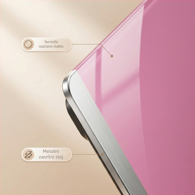 Kućna vaga za mjerenje tjelesne masnoće, Type-C napajanje, kapacitet 180 kg