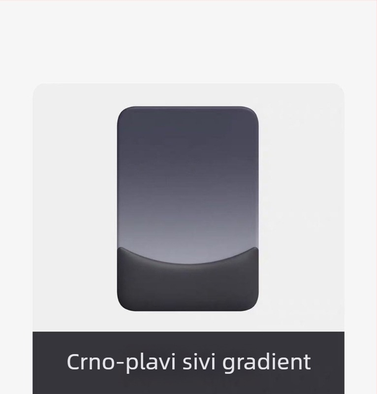 Kvadratna gumena podloga za zglob miša, protivklizna, mala podloga za stol s ispisom logotipa, OEM prilagodba