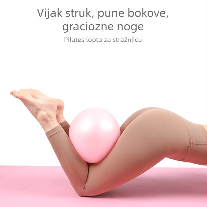 TRYALL Mala pilates lopta za trening zdjelice, nadomjesna joga lopta za postpartum oporavak trupa - TPE, 110 g