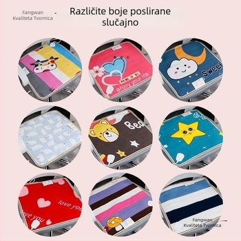 Grijajući jastučić za sjedalo uredskog stolca, gornji materijal od zecje dlake fleece, USB napajanje, dizajn grijanja uloška