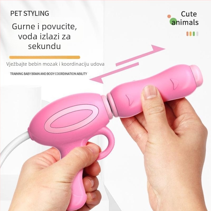 Vodeni pištolj s ruksakom za djecu (Materijal: Plastika; Funkcija: Raspršivanje vode; Dobna skupina: 4–6 godina; 3C certifikat: 2021152202035312; Pakiranje: OPP vrećica)
