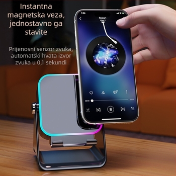 Bežični Bluetooth zvučnik - 5W, Bluetooth 5.3, ugrađena baterija 500–800 mAh, doseg do 10 m, SNR ≥75 dB