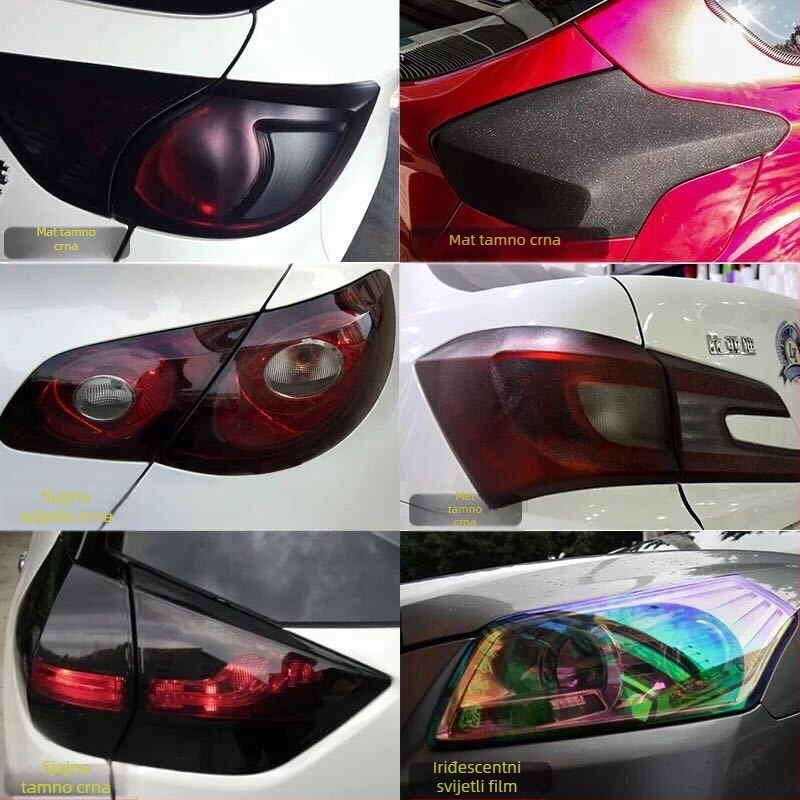 X-kool Zaštitni PVC film za prednje svjetlosne i stražnje svjetlo – PVC film za svjetla, kućište i površinu svjetla