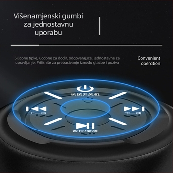 Ivivo S100 mini Bluetooth zvučnik za stol — vrhunski zvuk, 5W, Bluetooth 5.0, 100Hz-20kHz, SNR ≥70dB, ugrađena baterija 300–500mAh