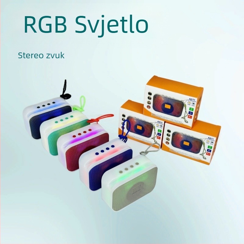 Bluetooth zvučnik s 360° surround zvukom, 3W, ugrađena baterija, BT 5.0, frekvencijski opseg 100 Hz–20 kHz