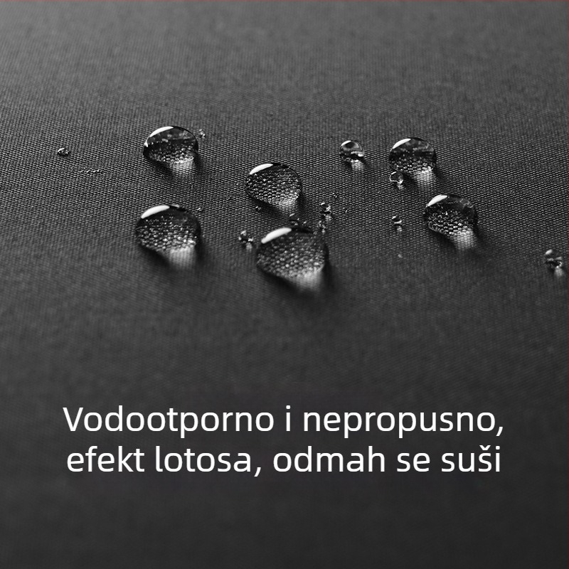 Kišobran za tri osobe – UPF 40+ zaštita od sunca, okvir od željeza s 12 rebara, ručno otvaranje i zatvaranje, plastična drška