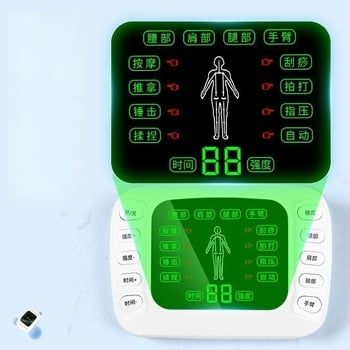 Jiarui Jr-328 Prijenosni USB EMS masažer za vrat, leđa, struk, kukove i noge - elektroterapijski uređaj s impulsima