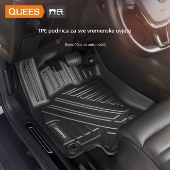 Automobilske podne prostirke — TPE, otisnuto logo, Joe's marka, za posebno vozilo, bez prilagodbe