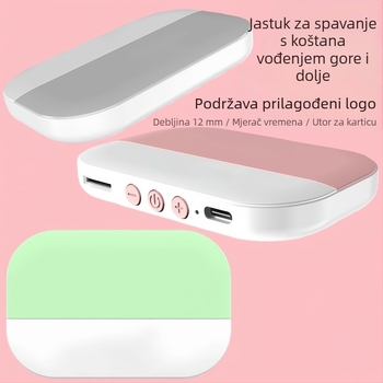 Bluetooth zvučnik s koštanom vodljivošću za san, pogodan za uzglavlje i stol