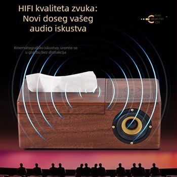 Bluetooth zvučnik verzija 5.3, 12,5W, raspon 20Hz-20kHz, SNR ≥85dB, podrška TF kartici