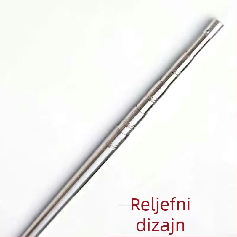 Teleskopska šipka za mrežu od debelog nehrđajućeg čelika, višenamjenska za ribolov i branje voća