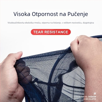 Jiehao Prijenosna Mreža Za Ribe S Finom Mrežom, Brzo Sušenje, Sklopiva Mini Najlonska Mreža Za Male Ribe, Podrijetlo: Kina