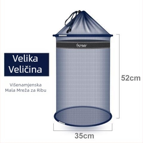 Jiehao Prijenosna Mreža Za Ribe S Finom Mrežom, Brzo Sušenje, Sklopiva Mini Najlonska Mreža Za Male Ribe, Podrijetlo: Kina