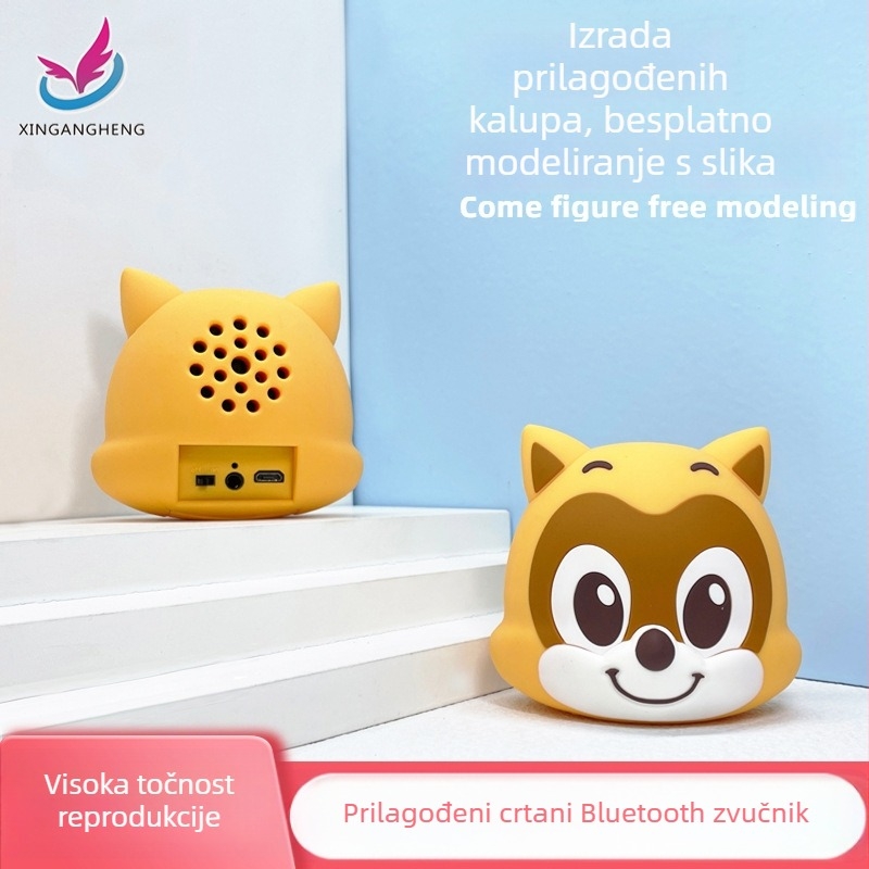 Bluetooth zvučnik s prilagođenim dizajnom od PVC meke lutke – dodirno upravljanje, 40 Hz–20 kHz, izlazna snaga 10–20 W, domet 10 m