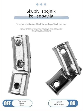 Aksesoari za mrežnu glavu s šupljim prstenom i metalnim konektorima | Marka: Super Leap | Šifra proizvoda: Other | Materijal: Metal