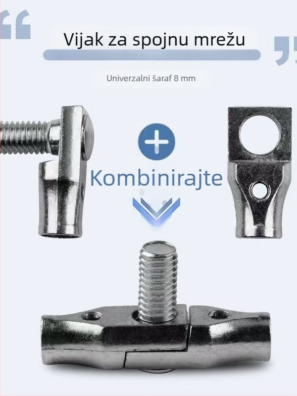 Aksesoari za mrežnu glavu s šupljim prstenom i metalnim konektorima | Marka: Super Leap | Šifra proizvoda: Other | Materijal: Metal