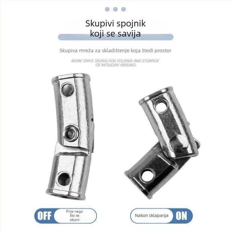 Aksesoari za mrežnu glavu s šupljim prstenom i metalnim konektorima | Marka: Super Leap | Šifra proizvoda: Other | Materijal: Metal